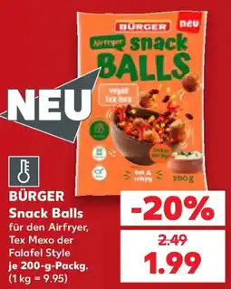 Kaufland BÜRGER Snack Balls Angebot