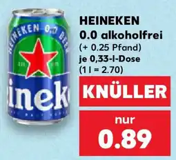 Kaufland HEINEKEN 0.0 alkoholfrei Angebot