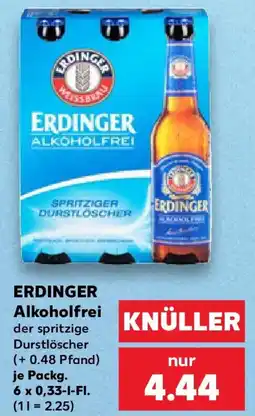 Kaufland ERDINGER Alkoholfrei Angebot