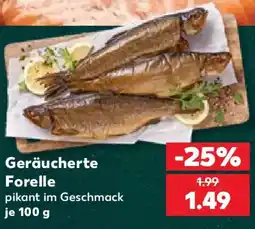 Kaufland Geräucherte Forelle Angebot