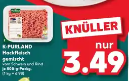 Kaufland K-PURLAND Hackfleisch gemischt Angebot