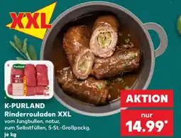 Kaufland K-PURLAND Rinderrouladen XXL Angebot