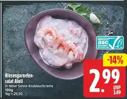 E-Center Riesengarnelen-salat aioli Angebot