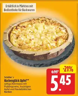E-Center Schäfer's kuchenglück apfel Angebot