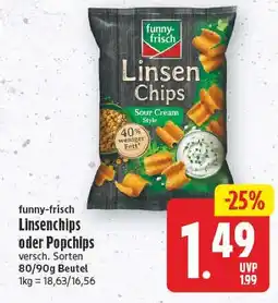 E-Center Funny-frisch linsenchips Angebot