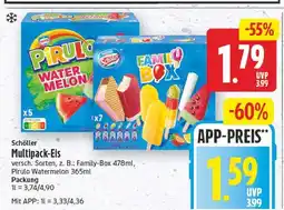 E-Center Schöller multipack-eis Angebot