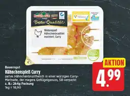 E-Center Bauerngut hähnchenspieß curry Angebot