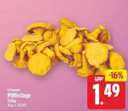 E-Center Pfifferlinge Angebot