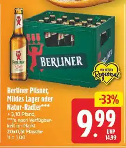 E-Center Berliner pilsner Angebot