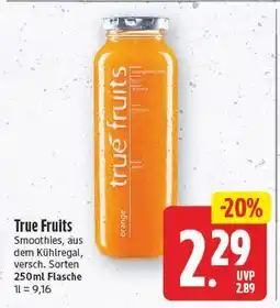 E-Center True fruits smoothies Angebot