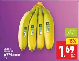 E-Center Edeka bio wwf-bananen Angebot
