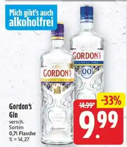 E-Center Gordon's gin Angebot