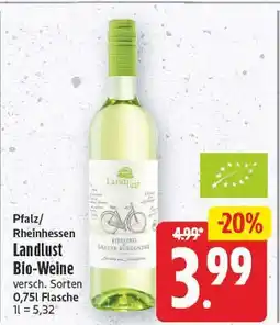 E-Center Landlust bio-weine Angebot