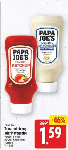 E-Center Papa joe's tomatenketchup Angebot