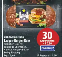E-Center Edeka herzstücke laugen-burger-buns Angebot