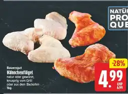 E-Center Bauerngut hähnchenflügel natur Angebot