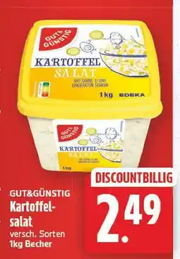 E-Center Gut&günstig kartoffelsalat Angebot