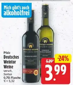 E-Center Deutsches weintor Angebot