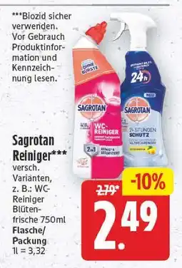 E-Center Sagrotan wc-reiniger Angebot