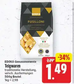 E-Center Edeka genussmomente Angebot