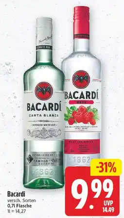 E-Center Bacardi rum Angebot
