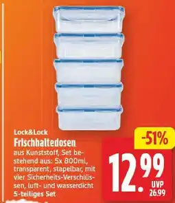 E-Center Lock&lock frischhaltedosen Angebot