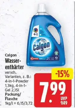 E-Center Calgon wasserenthärter 4-in-1-powder Angebot
