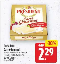 E-Center Président carré gourmet Angebot