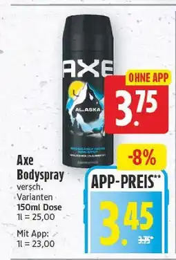 E-Center Axe bodyspray Angebot