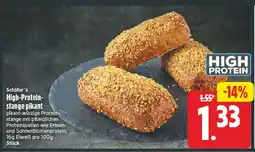 E-Center Schäfer's high-protein-stange pikant Angebot