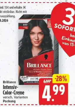 E-Center Brillance intensiv-color-creme Angebot