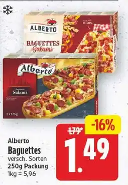 E-Center Alberto baguettes Angebot
