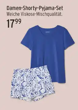 E-Center Damen-shorty-pyjama-set Angebot