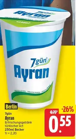 E-Center 7gün ayran Angebot