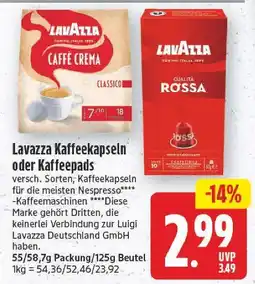 E-Center Lavazza caffe crema classico Angebot