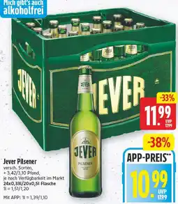 E-Center Jever pilsener Angebot