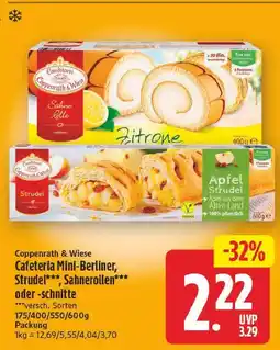 E-Center Coppenrath & wiese cafeteria mini-berliner Angebot