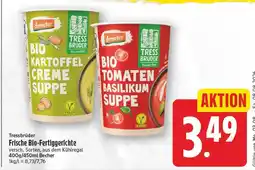 E-Center Tressbrüder frische bio-fertiggerichte Angebot