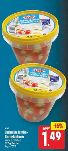 E-Center Vici surimi in jumbo-garnelenform Angebot