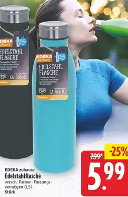 E-Center Edeka zuhause edelstahlflasche Angebot