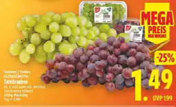 E-Center Gut&günstig tafeltrauben Angebot