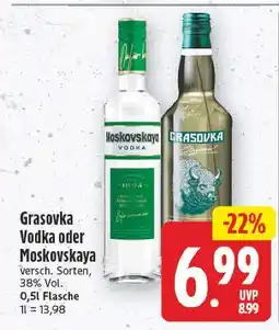 E-Center Grasovka vodka Angebot