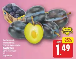 E-Center Edeka heimatliebe zwetschen Angebot