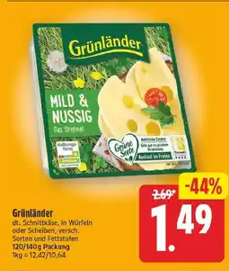 E-Center Grünländer Angebot