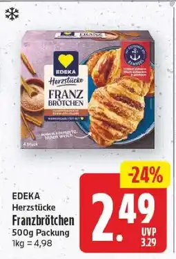E-Center Edeka herzstücke franzbrötchen Angebot