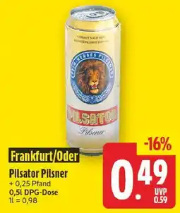 E-Center Pilsator pilsner Angebot