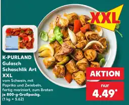 Kaufland K-PURLAND Gulasch Schaschlik Art XXL Angebot