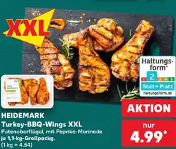 Kaufland HEIDEMARK Turkey-BBQ-Wings XXL Angebot
