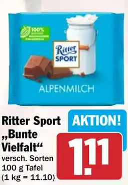 HIT Ritter Sport ,,Bunte Vielfalt" Angebot