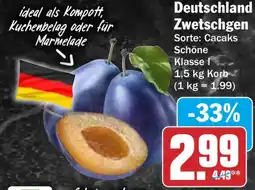 HIT Deutschland Zwetschgen Angebot
